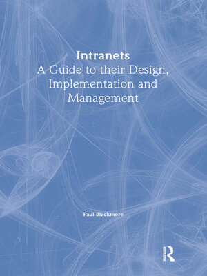 cover image of Intranets
